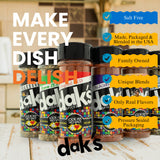 DAK's Spices 6 Pack Seasoning Blends | 100% Salt Free Spices | Premium & Healthy Seasoning | MSG Free, Preservative Free, Potassium Chloride Free |