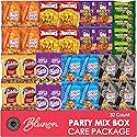 Snacks Variety Pack for Adults - Snack Pack Care Package - Party Mix Snack Mix Gift Box - Chex Mix Individual Packs Bulk Assortment (32 Pack)