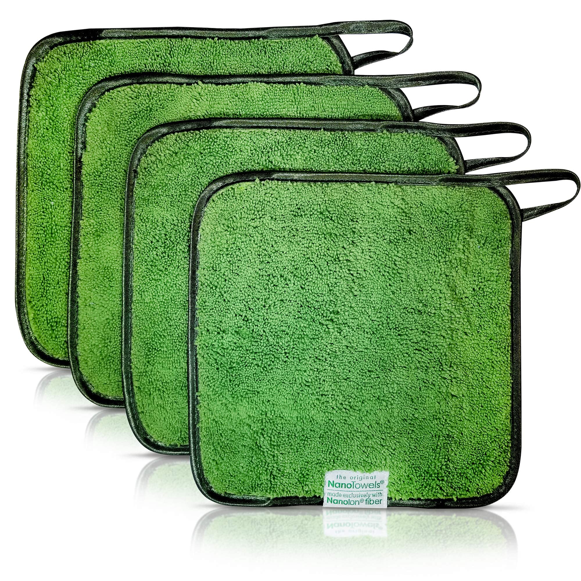 Life Miracle Nano Towels Minis - Amazing Eco Fabric That Cleans Virtually Any Surface with Only Water. Travel Size. No More Paper Towels Or Toxic