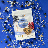 Grandma Emily Organic Mixed Fruits Granola Breakfast Cereal with Oats, Raisins, Dried Blueberries, and Toasted Coconut, 12 ounces