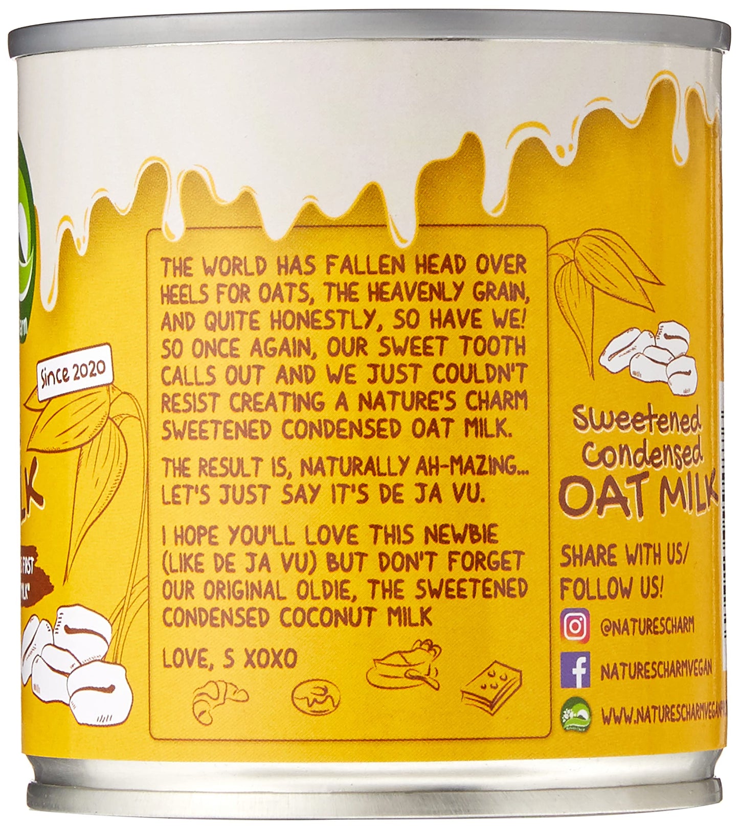 Natures Charm Milk Oat Condensed 11.25 FO