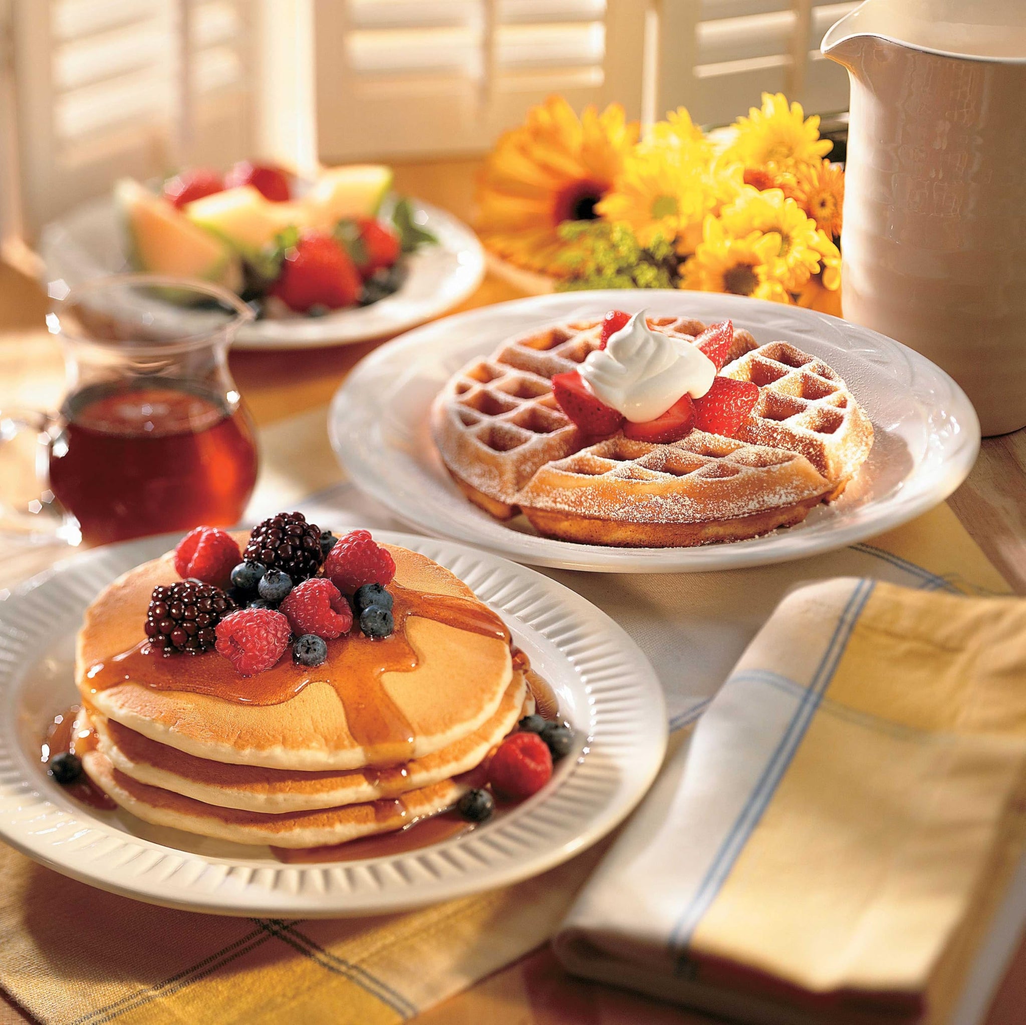 Pioneer Western Style Buttermilk Pancake and Waffle Mix, 25 Pound - 1 each.