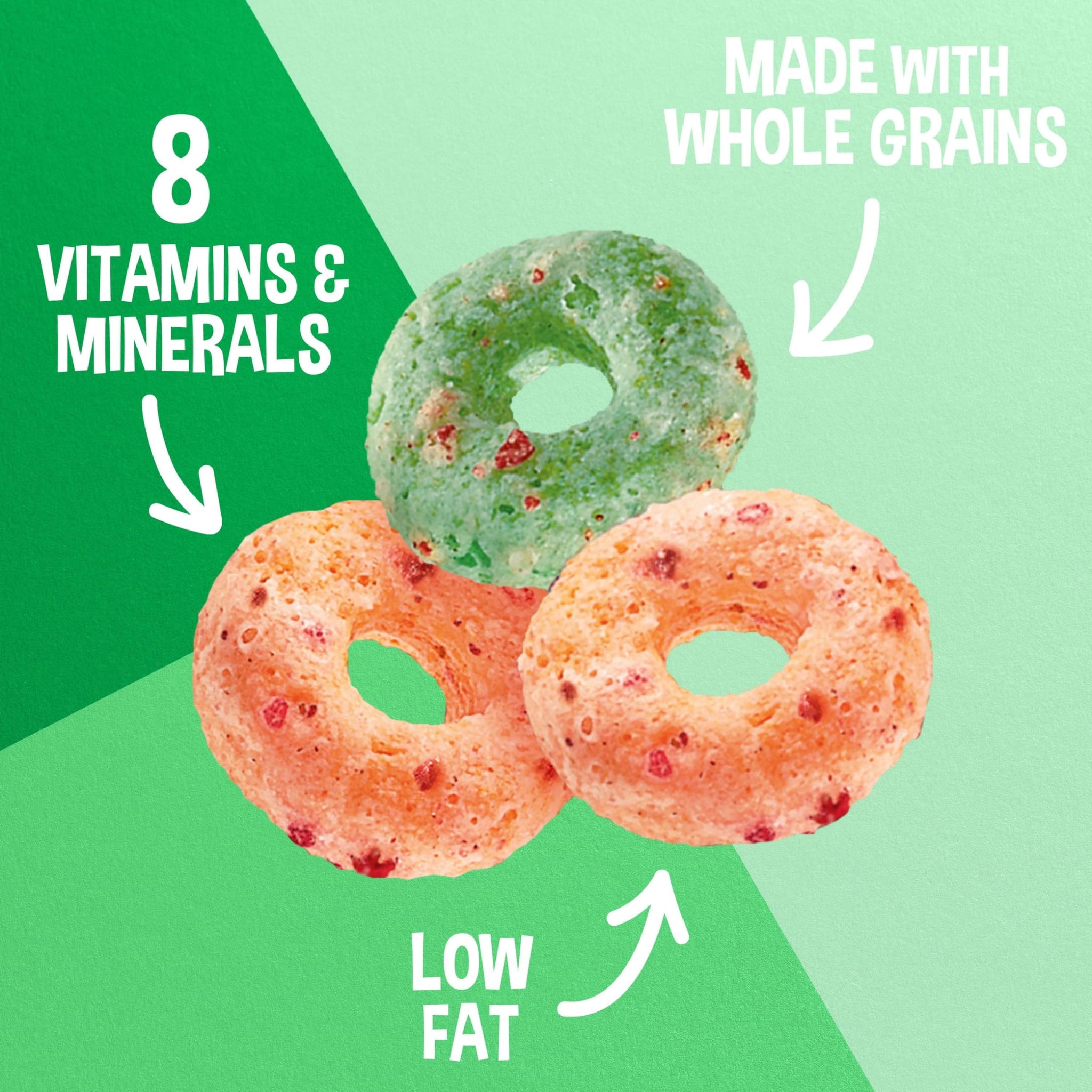 Kellogg's Apple Jacks Breakfast Cereal, Kids Cereal, Family Breakfast, Original, 10.1oz Box (1 Box)