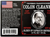 Colon Cleaner Hot Sauce EXTREME | Fast Acting - Total Flush | Mustard Style Hot Sauce