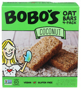 Bobo's Oat Bars Coconut Oat Bar 4 Count, 3 OZ