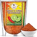 Chili Lime Seasoning, 8 oz. Fresh Natural Peppers and Sea Salt with Lime. Tangy Citrus Flavor With Mild Heat, Pairs with Fruit, Veggies, Seafood, or