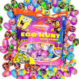 Frankford Nickelodeon Pre-filled SpongeBob SquarePants, Teenage Mutant Ninja Turtles, and Paw Patrol Bulk Plastic Egg Easter Basket Stuffers