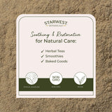 Starwest Botanicals Organic Yarrow Flower Powder - Dried Herb for Tea, Certified Kosher, Non-GMO - 4 oz Pouch