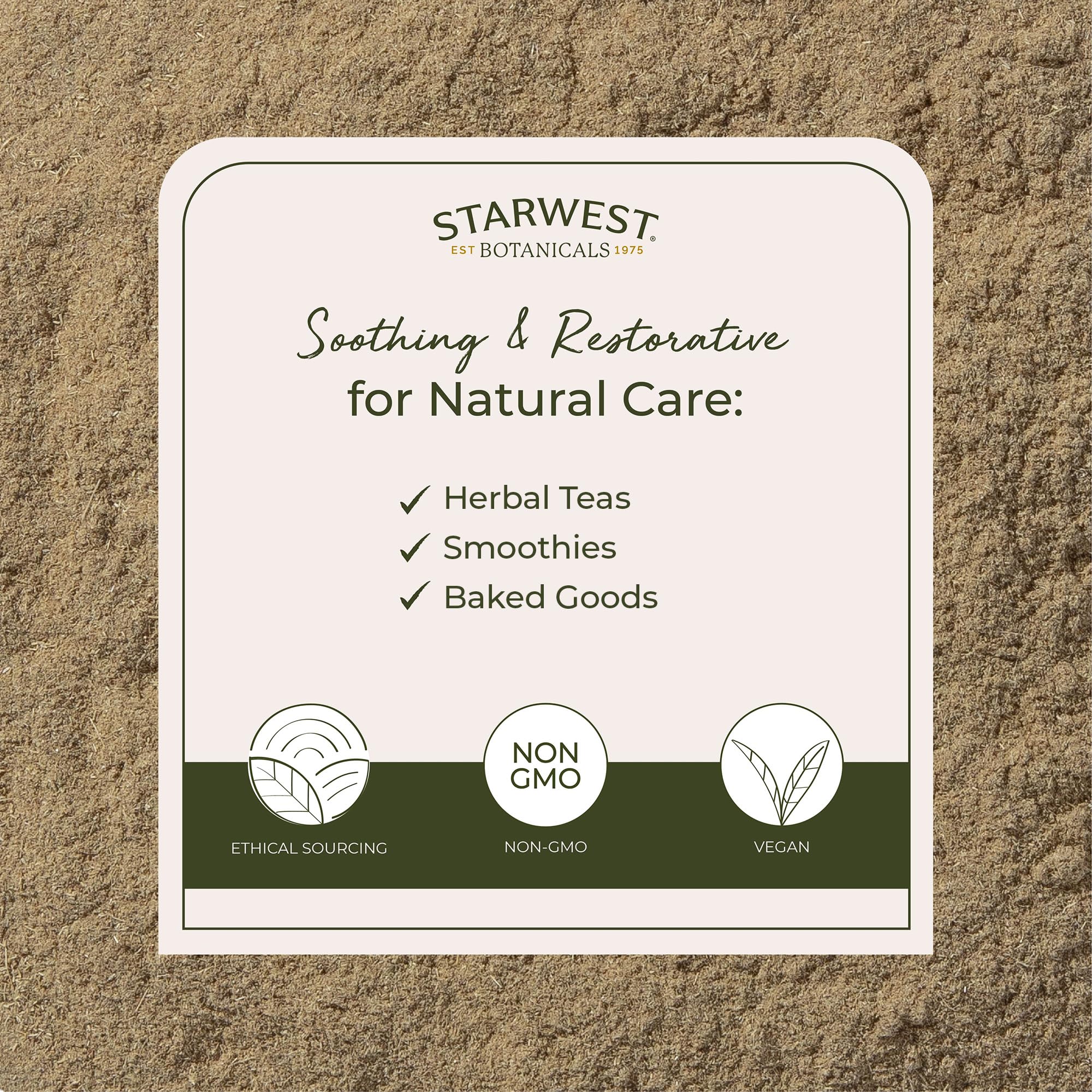 Starwest Botanicals Organic Yarrow Flower Powder - Dried Herb for Tea, Certified Kosher, Non-GMO - 4 oz Pouch