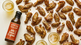 Soy Garlic Chicken Wing Sauce & Glaze Gluten-free, Non-GMO, Vegan, OU Kosher 15oz (pack of 1)