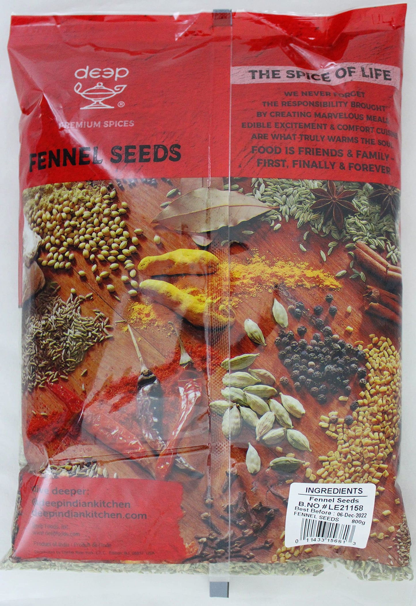 Fennel Seeds 28 oz
