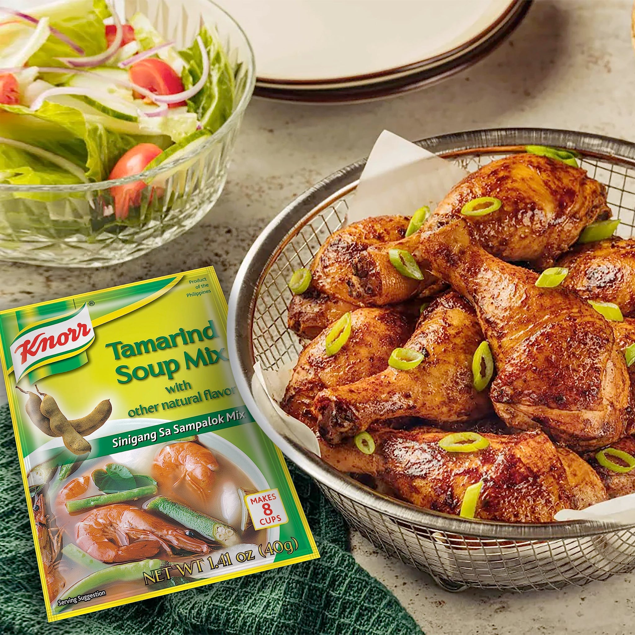Knorr Tamarind Soup Mix (Sinigang sa Sampalok Mix), 1.41oz (40g) (3)