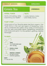 Traditional Medicinals Organic Green Tea Lemongrass, 16 ct
