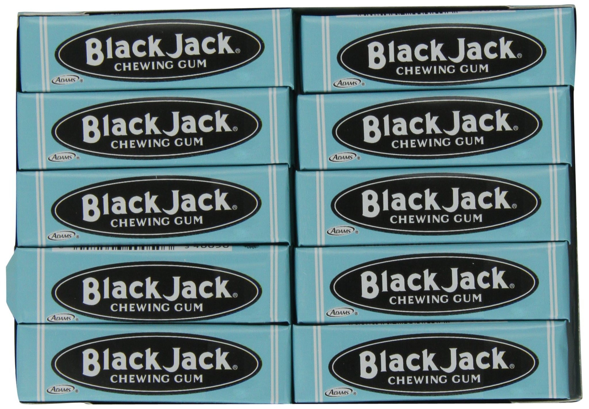 Black Jack Chewing Gum, 5 Sticks, 20 Count, Set of 3