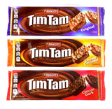 Arnott's Tim Tam Australian Chocolate Cookies Pack of 3 Variety (Original, Caramel, Dark ) Full Size