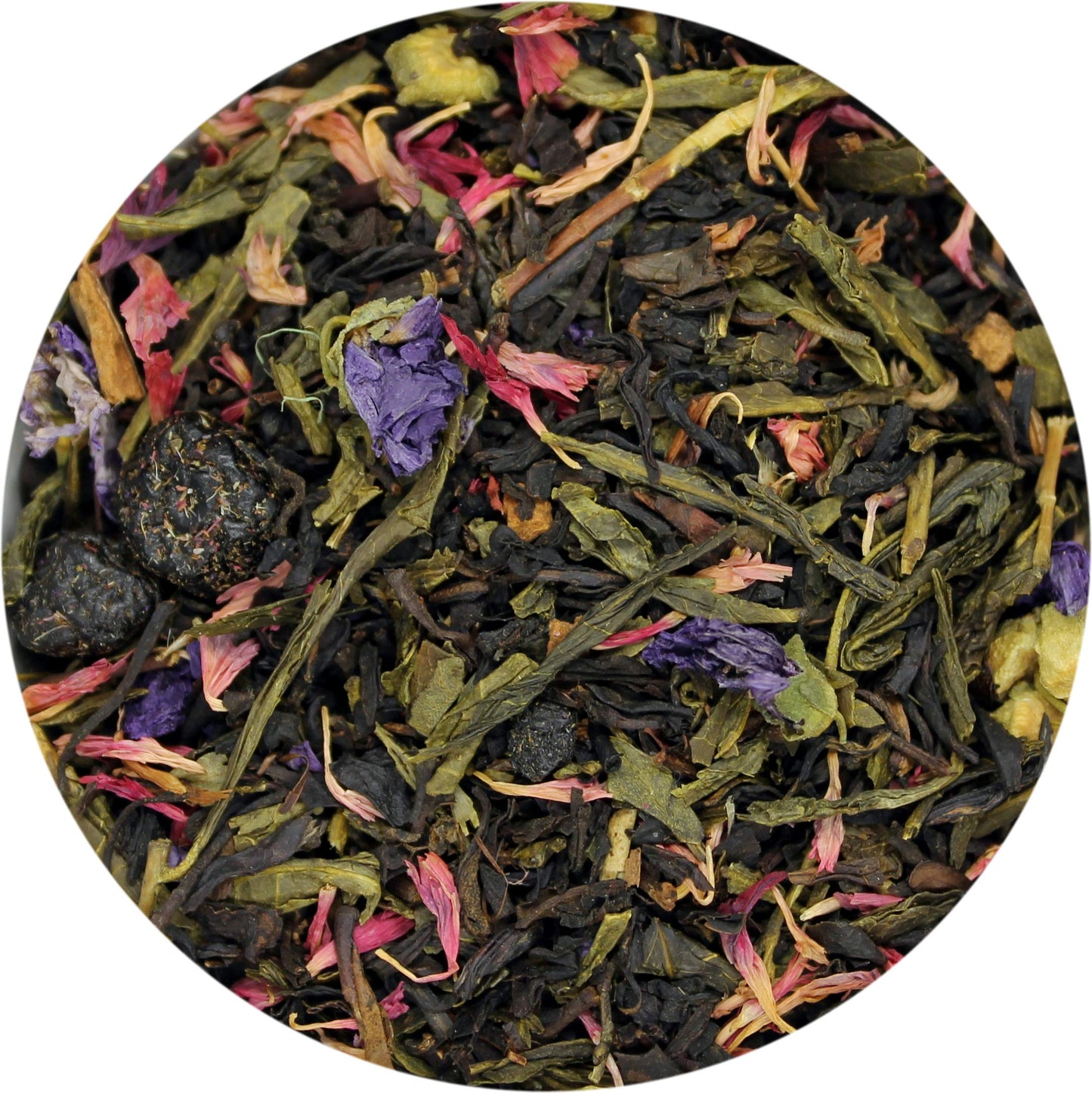 Special Tea Loose leaf Green Tea, Blueberry Crumb Cake, 8 Ounce