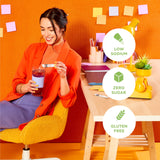 PURE KICK Energy and Hydrate Singles To Go Drink Mix Variety Pack, Black cherry Pomegranate, Orange Passion Fruit, Strawberry watermelon and Concord