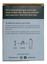 Tipu's Chai - Organic Masala Chai - Makes 11 Cups - 7.5 Ounces Masala Chai Instant Tea with Organic Spices - No Steeping, Just Add Water and Milk