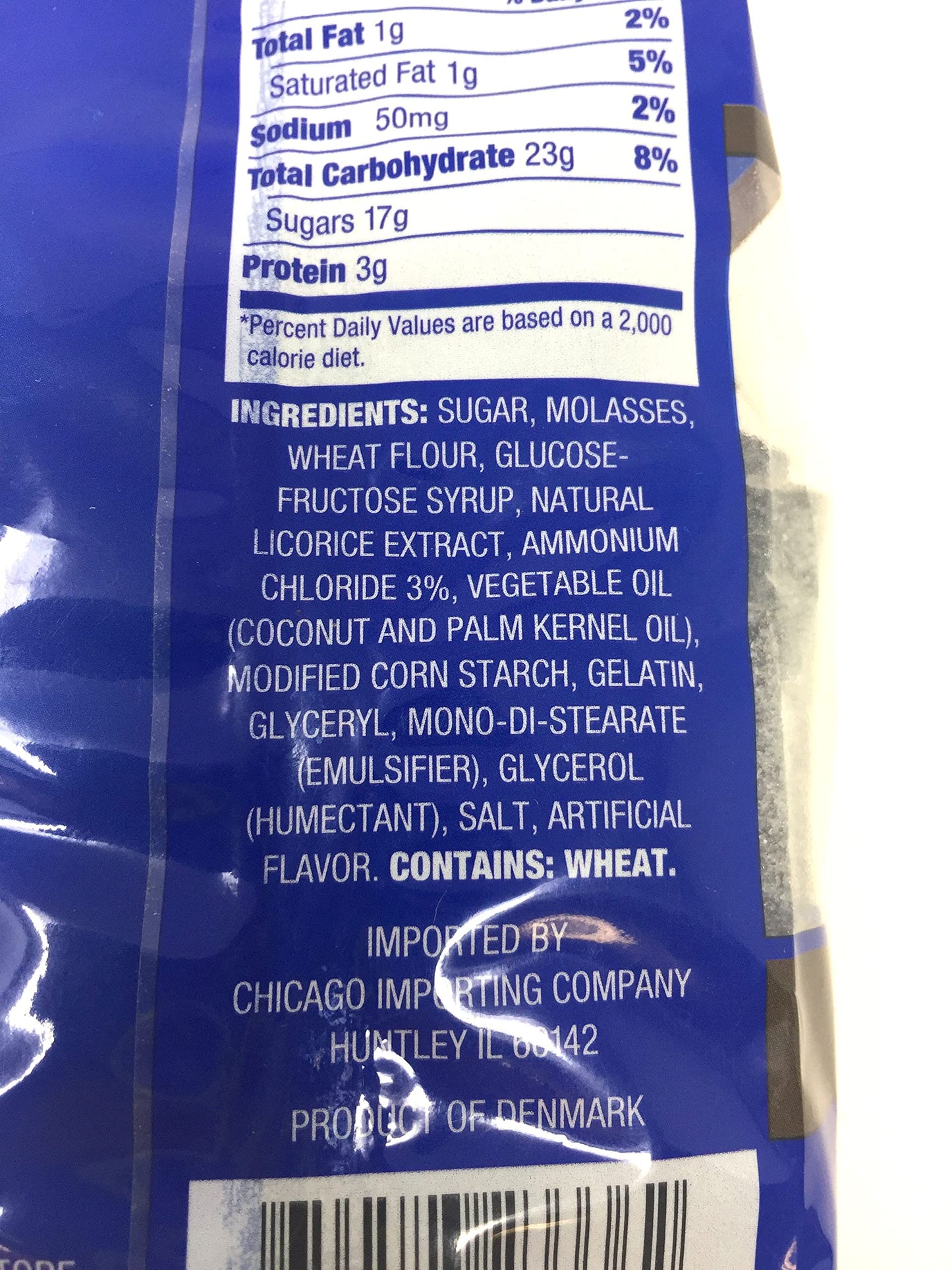 Nordic Sweets Salmiac Licorice Salty Stix Sticks Heksehyl 5oz