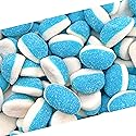 Blue Raspberry Puffs | Gummy Candy | 1 Lb Bag | Blue Candy for Baby Shower Favors & Gender Reveal Parties | Puffy Gummies for Goodie Bags & Cake