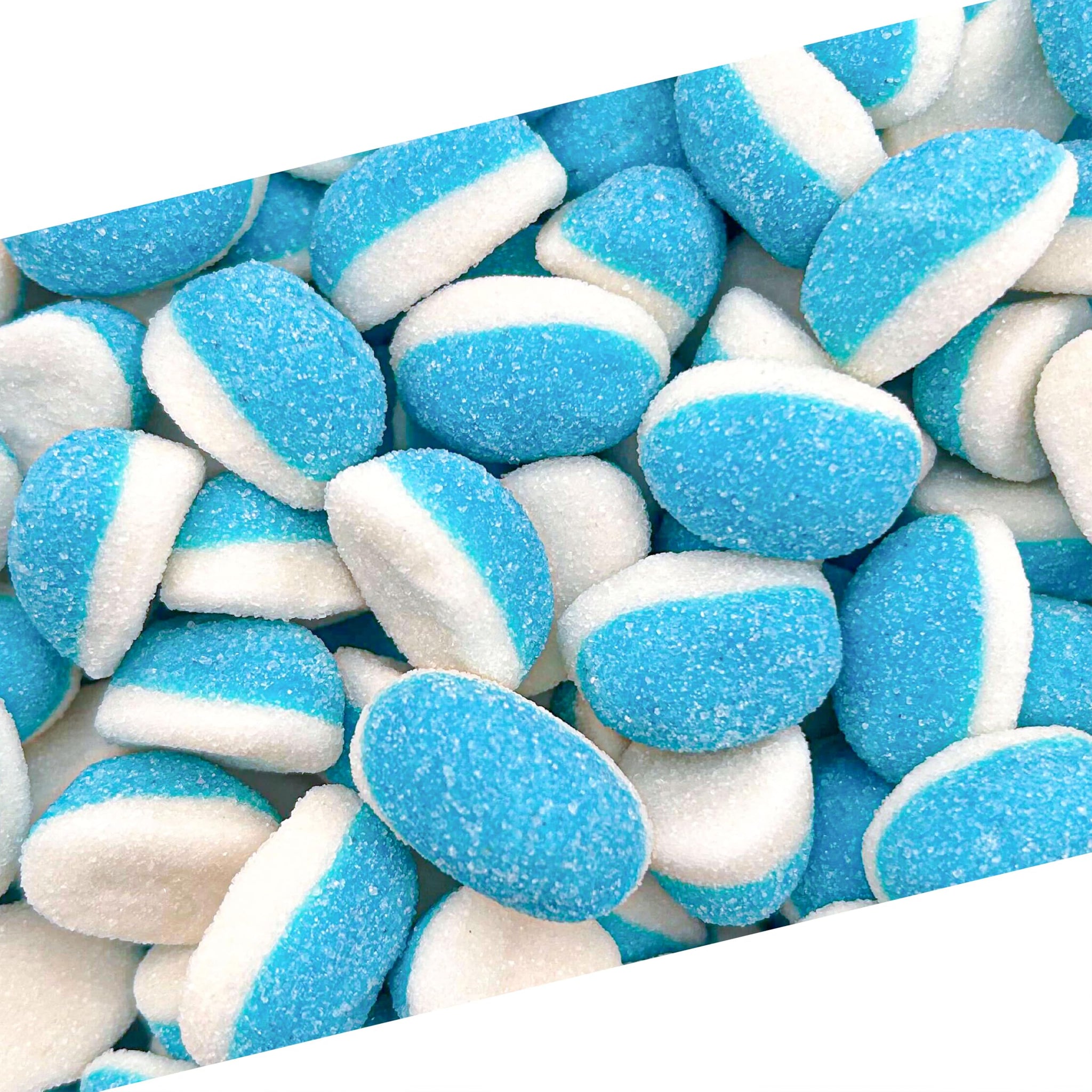 Blue Raspberry Puffs | Gummy Candy | 1 Lb Bag | Blue Candy for Baby Shower Favors & Gender Reveal Parties | Puffy Gummies for Goodie Bags & Cake