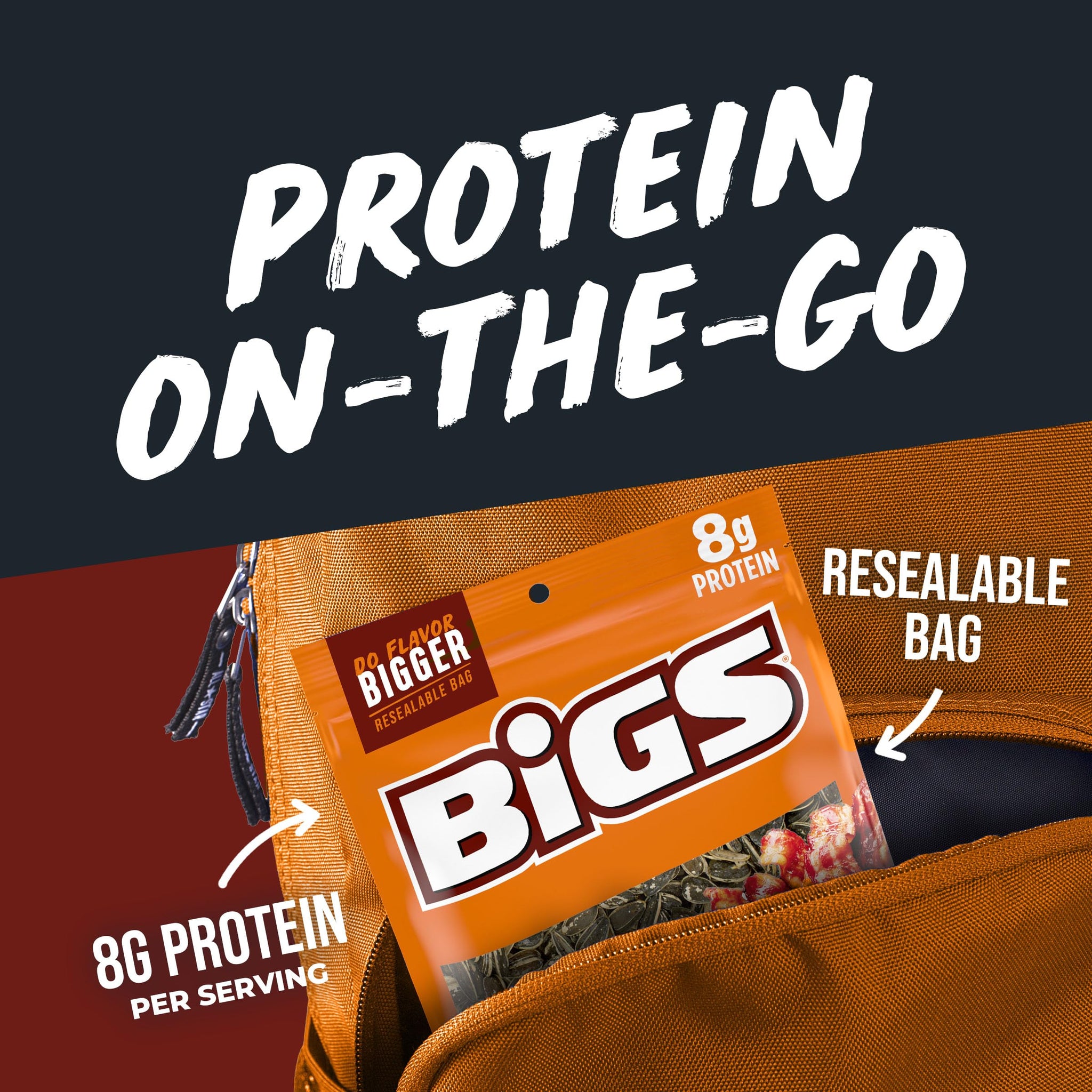 BIGS Sunflower Seeds, Sizzlin' Bacon Flavor, 5.35 oz.