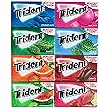 Trident Sugar Free Chewing Gum Variety Gift Pack (Pack of 8)