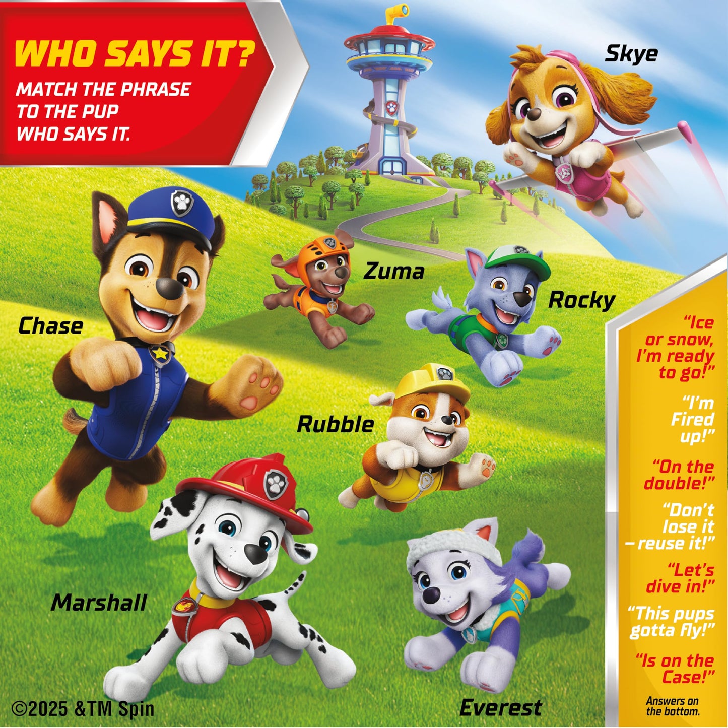 Funables Fruity Snacks, PAW Patrol, Assorted Fruit, Flavored Snacks, 0.8 oz 10 ct