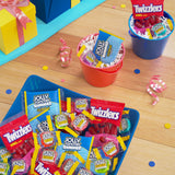 JOLLY RANCHER and TWIZZLERS Assorted Fruit Flavored Candy Party Pack, 43.03 oz