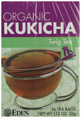 Eden Foods Organic Kukicha Twig Tea, 16 CT