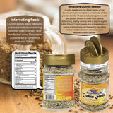 Rani Cumin Seeds Whole (Jeera) Spice 3oz (85g) PET Jar ~ All Natural | Gluten Friendly | NON-GMO | Kosher | Vegan | Indian Origin