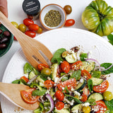 Morton & Bassett Greek Seasoning | Mediterranean Herb Blend for Meats, Salads & Veggies | Gluten Free, Salt Free, Non-GMO | 0.8 oz Jar