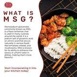 Monosodium Glutamate (MSG) 8 LB Bulk Jar - MSG Seasoning, Premium, Restaurant Grade Flavor Enhancer, Umami Seasoning - By Spicy World