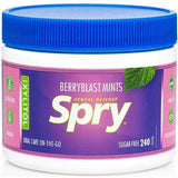 Spry Berry Blast Xylitol Mints, Sugar-Free Candy for Oral Health, Dry Mouth, Saliva Production, Bad Breath, 240 Pieces (Pack of 1)
