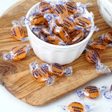 Sugar Free Butterscotch Hard Candy, 2 Pound Bulk Bag (Approx 140 pieces), Individually Wrapped Hard Candy, The Hampton Popcorn & Candy Company