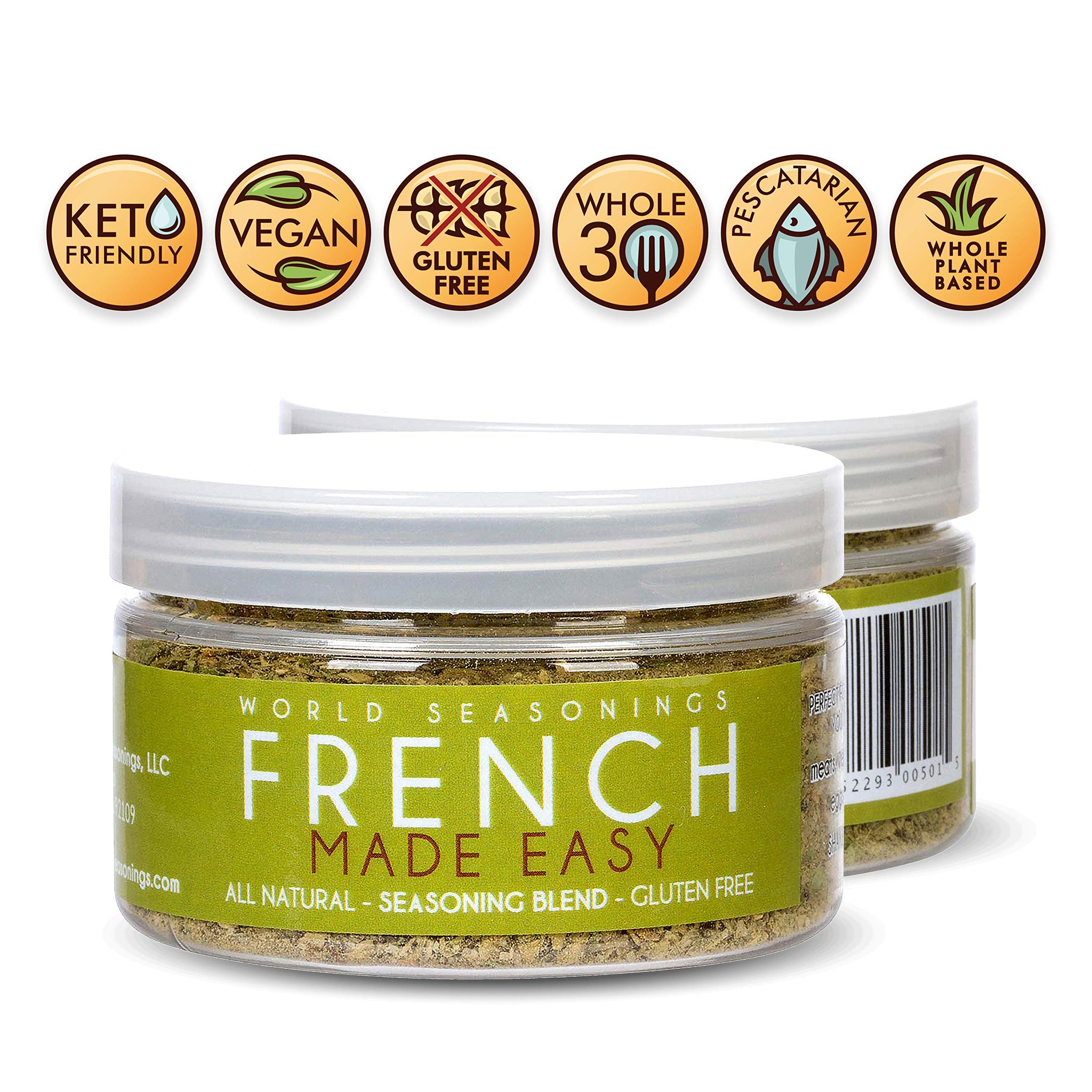 Steak Rub - Herb Mix - Herb Blend - Vegan Seasoning - Gluten Free Spices And Seasonings - Vegan Seasoning Mix - French Cuisine - French Food - World