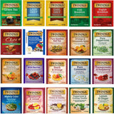 Twinings Herbal & Decaf Tea Variety Pack - Decaf Tea Sampler - Individually Wrapped Herbal Tea Bags, Green Decaf, Lady Grey Decaf, Earl Grey Decaf