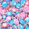 Premium Berries & Crème Saltwater Taffy Creamy Mix Blueberry, Strawberry, Raspberry And Huckleberry Flavors Bulk 2 Lb Bag 120+ Pieces Individually