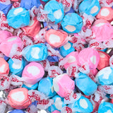 Premium Berries & Crème Saltwater Taffy Creamy Mix Blueberry, Strawberry, Raspberry And Huckleberry Flavors Bulk 2 Lb Bag 120+ Pieces Individually
