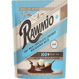 Rawmio Oat Milk Chocolate Covered Macadamia - Organic, Raw, Vegan, Gluten-Free - 2 Packs, 2 oz.