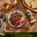MISSION BBQ BBQ Sauce, KC Classic, A Kansas City Style Barbecue Sauce That Is Perfect For Adding A Sweet, Smoky, Spicy Flavor to Chicken, Brisket