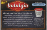 Indulgio Cappuccino, French Vanilla, 12-Count Single Serve Cup for Keurig K-Cup Brewers