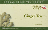 Ten Ren Ginger Tea, Caffeine Free, Tea Bag Collection, 20 Bags