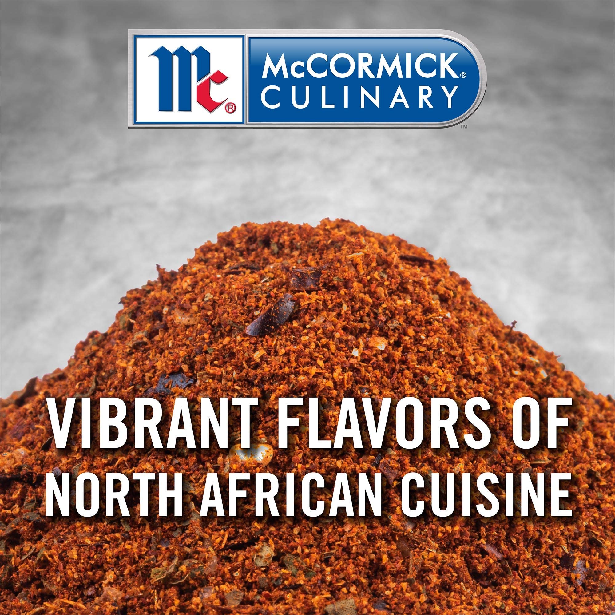 McCormick Culinary Harissa Seasoning, 19.5 oz - One 19.5 Ounce Container Harissa Seasoning Blend, Adds North African Flavor to Beef, Chicken, Lamb