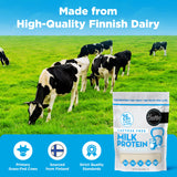 Healthier Comforts Lactose Free Milk Protein Concentrate Powder (Unflavored) | 80% Casein, 20% Whey | High Protein, Non-GMO, Hormone Free, Kosher, Gluten Free | Baking, Creamer, Shakes (12oz)