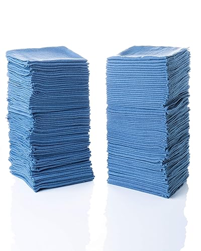 Simpli-Magic 79247 Commercial Grade Shop Towels, 12"x14", Pack of 500, Blue