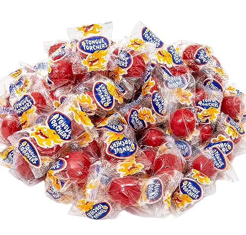 1 lb Tongue-Torching Cinnamon Candy - Fiery Spicy Drops for Parties, Gifts & Sweet Heat Lovers - Individually Wrapped Bulk