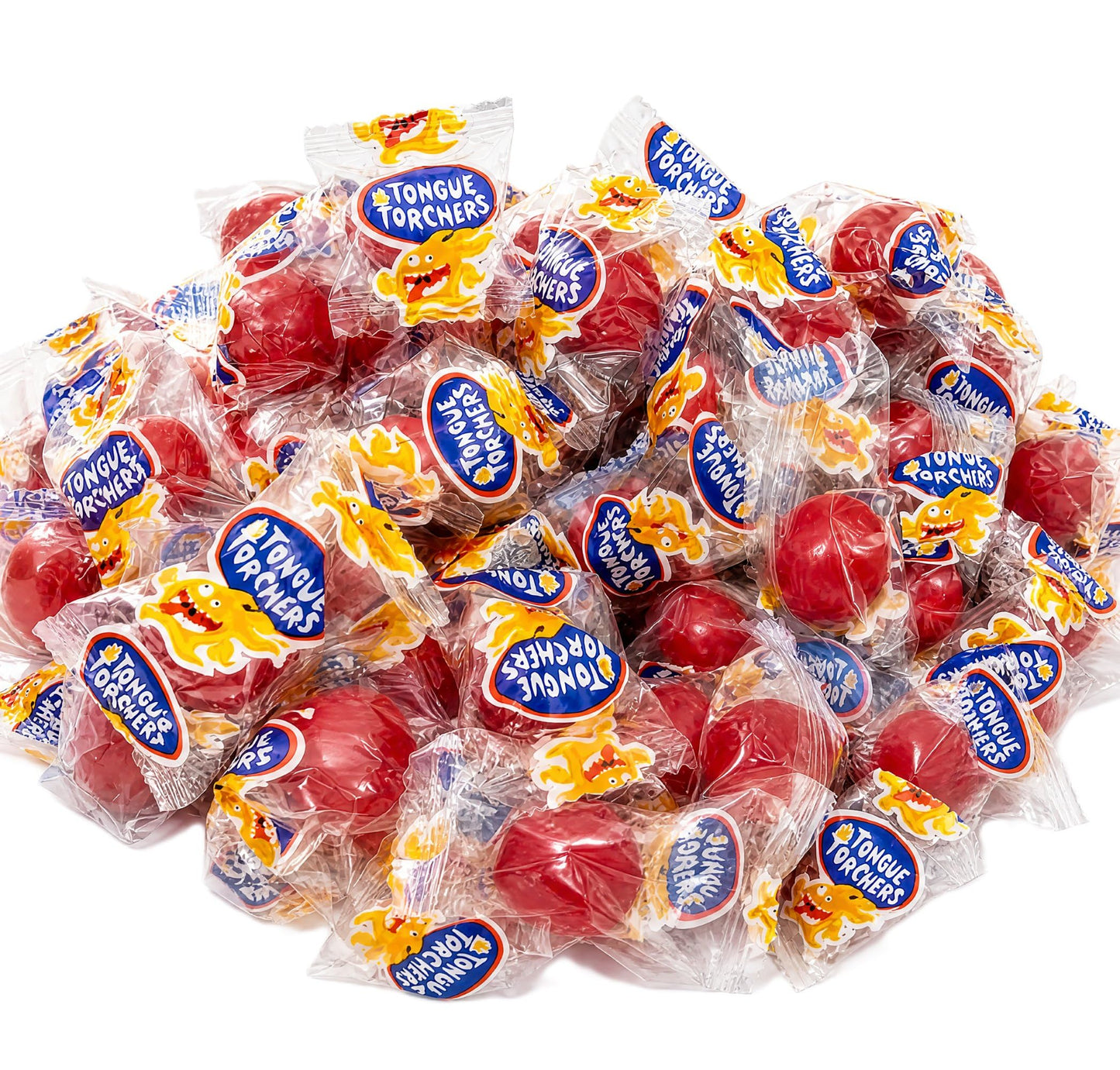 1 lb Tongue-Torching Cinnamon Candy - Fiery Spicy Drops for Parties, Gifts & Sweet Heat Lovers - Individually Wrapped Bulk
