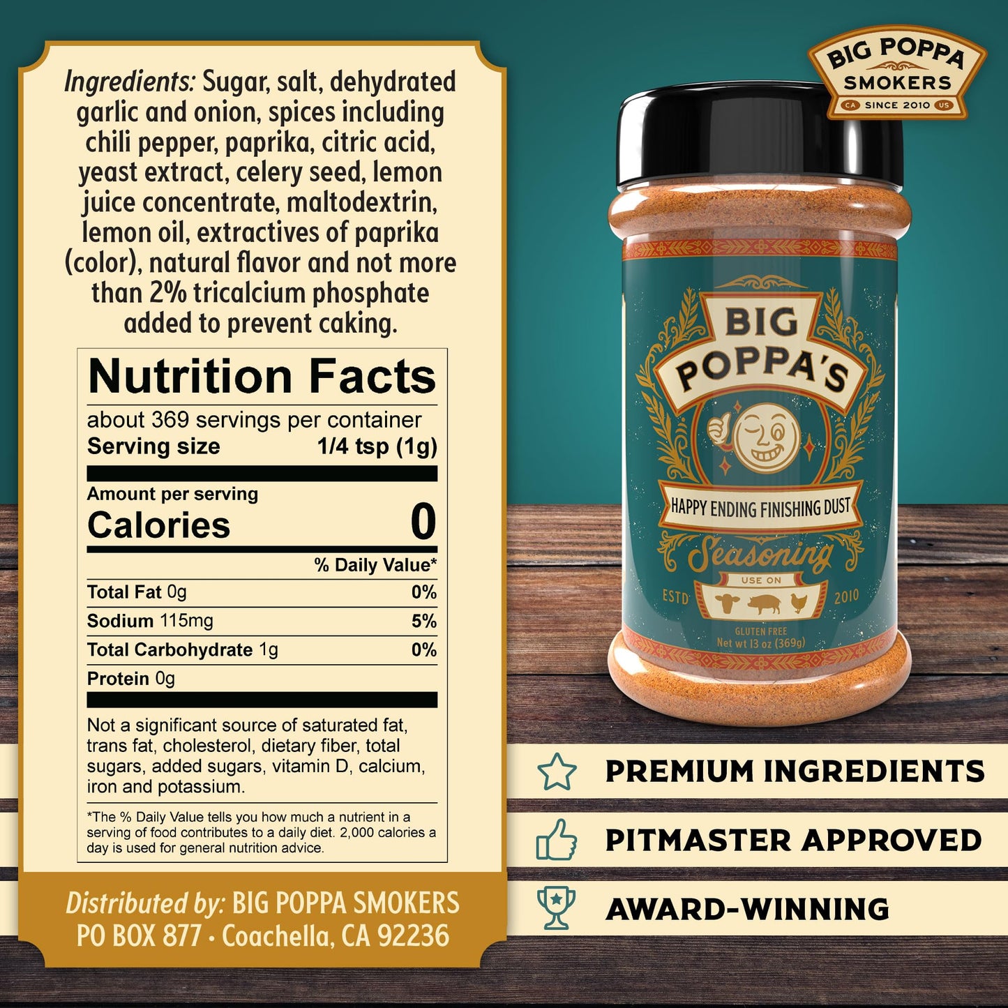 Big Poppa's Pork BBQ Seasoning & Sauce Bundle - Sweet Money, Granny’s BBQ Sauce & Happy Ending | Ribs & Pulled Pork
