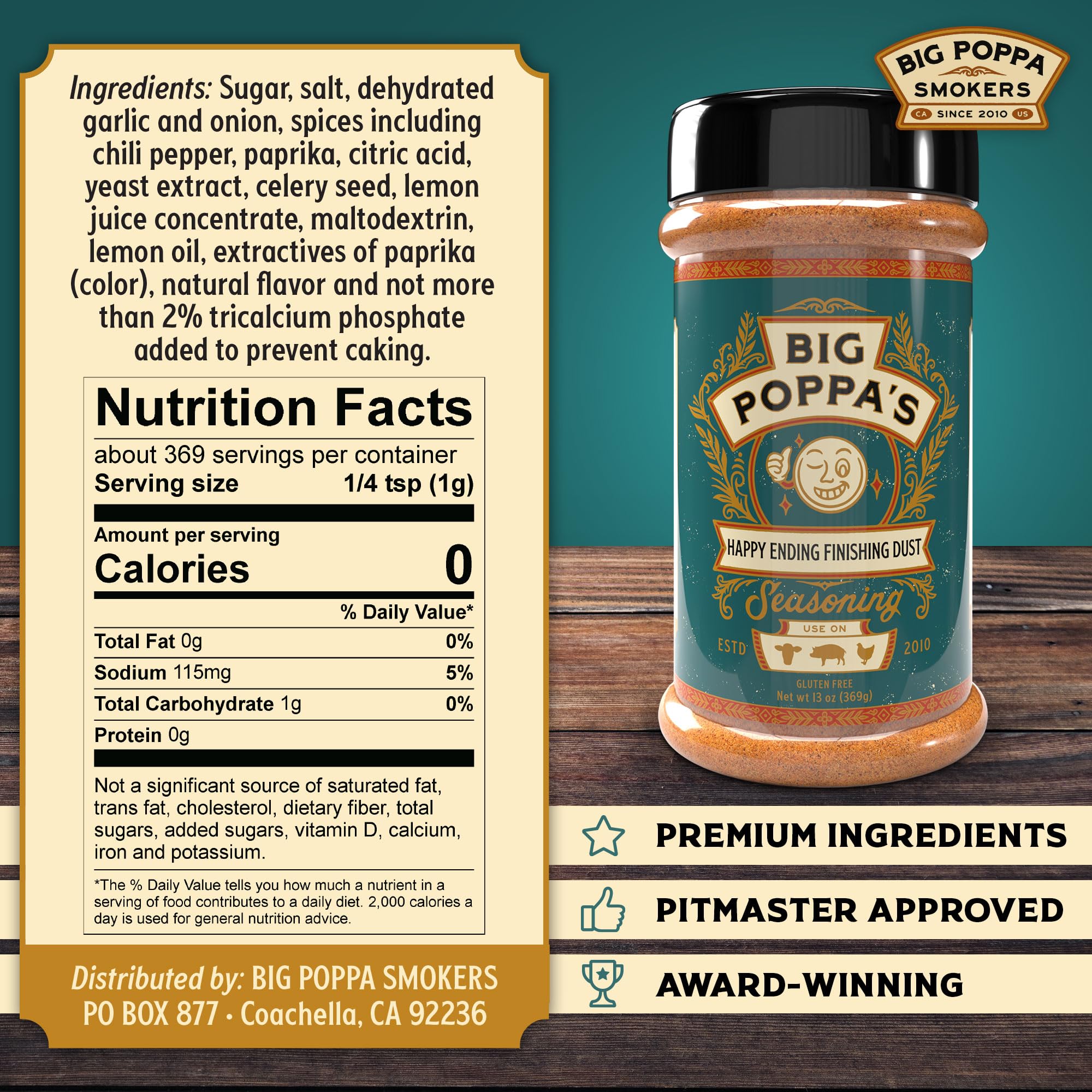 Big Poppa's Pork BBQ Seasoning & Sauce Bundle - Sweet Money, Granny’s BBQ Sauce & Happy Ending | Ribs & Pulled Pork